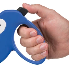 Повідець-рулетка для собак зі стрічкою Ferplast Amigo Tape L Blue
