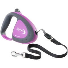 Повідець-рулетка для собак із стрічкою Ferplast Flippy Tech Tape L Violet