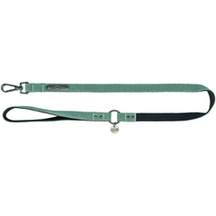 Повідець Trixie CityStyle для собак бавовна розмір S-M довжина 1.2 м ширина 13 мм світло зелений