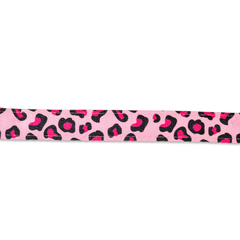 Max & Molly Urban Pets Повідець багатофункціональний Max & Molly Multi-Function Leash Leopard Pink з леопардовим принтом, M