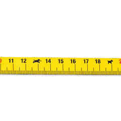 Max & Molly Urban Pets Повідець короткий для собак Max & Molly Short Leash Ruler з принтом Лінійка, S