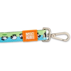 Max & Molly Urban Pets Повідець короткий для собак Max & Molly Short Leash Black Sheep з принтом Чорна овечка, L