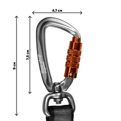Non stop dogwear Повідець для собак Move leash Non-stop dogwear Зелений 1,5 м/15 мм