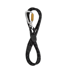 Повідець Woolly Wolf, Rope Leash Black 180 см 8 мм