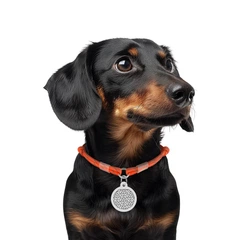 Шнурок для адресника з паракорду WAUDOG Smart ID, світловідбиваючий, 25-45 см 4 мм Помаранчевий (60384)