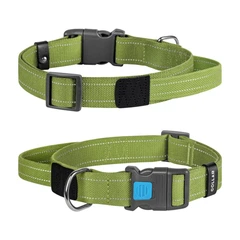 Нашийник для собак з ручкою Collar пластиковий фастекс L 35 мм х 53-69 см Брезент (9936 Col)