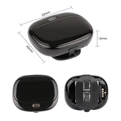 Smart GPS маячок з нашийником трекер для собак Tracker V43 з відстеженням 2G/4G Чорний