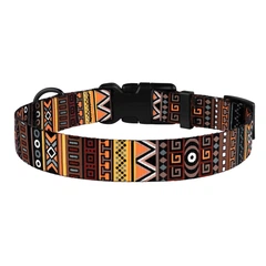 Нашийник Для Собак BronzeDog Urban Tribal Нейлоновий c Пластикової Пряжкою 16 мм 25-33 см (50/1385)
