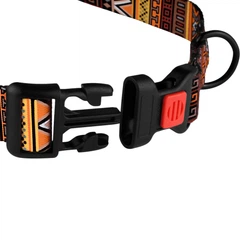 Нашийник Для Собак BronzeDog Urban Tribal Нейлоновий c Пластикової Пряжкою 16 мм 25-33 см (50/1385)