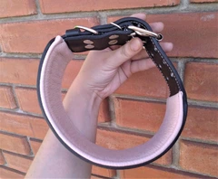 Широкий шкіряний нашийник Lockdog XL(56-70 см) 000239948