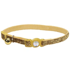 Нашийник для котів Coastal Fashion Safe Cat Collar, 20-30 см, золотий