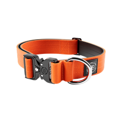 Тактичний нашийник для собак BullyBillows Combat Collar No Handle 4 cm M: 40 мм, ОШ 35-54 см Помаранчевий