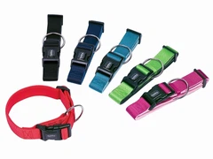 Нашийник для великих собак широкий на підкладці Classic Preno Extra Collar Nobby L: 38-40 мм, ОШ 32-45 см Синій