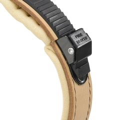 Ferplast Нашийник GIOTTO C25/44 NAT.LUXOR, шкіра, натуральний