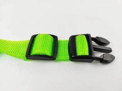 Без бренду Нашийник для собак та котів для вечірніх прогулянок з USB зарядкою Зелений