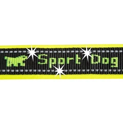 Нашийник для собак Ferplast Sport Dog С25/45 нейлоновий жовтий 2.5х35-45 см 78004028