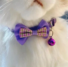 Xtep "Нашийник з метеликом та дзвіночком" для собак та котів "Paradise" Purple 19-32 cm