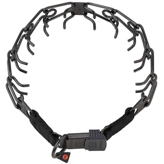 Sprenger Ultra-Plus Training Collar СПРЕНГЕР УЛЬТРА-ПЛЮС ПАРФОРС строгий нашийник для собак, замок ClicLock, воронена нержавіюча сталь