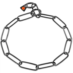 Нашийник для собак, довга ланка 3мм; 50 см, воронена нержавіюча сталь Sprenger Collar Long Link (51506_050_57)