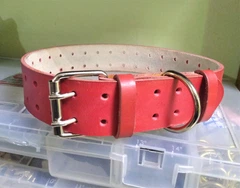 Міцний надійний нашийник з натуральної шкіри Lockdog XL(56-70 см) 000240084