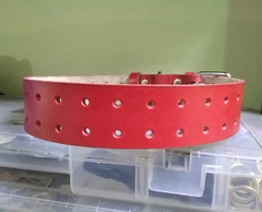 Міцний надійний нашийник з натуральної шкіри Lockdog XL(56-70 см) 000240084