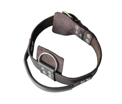 Шкіряний нашийник ручної роботи Lockdog L(45-55 см) 000240037