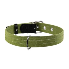 Нашийник для собак Collar бавовняна тасьма 25 мм х 41-53 см Брезент (0240 Col)