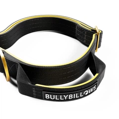 Тактичний нашийник для цуценят та міні собак з полегшеним замком BullyBillows Lighter Combat Collar Handle 2.5 cm XS-M: 25 мм, ОШ 34-46 см Жовтий