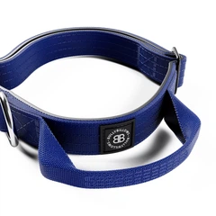 Тактичний нашийник для цуценят та міні собак BullyBillows Combat Collar Handle 2.5 cm XS-M: 25 мм, ОШ 34-46 см Синій