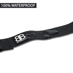 Біотановий бойовий широкий нашийник для собак BullyBillows Billowthane Combat Collar 5 cm M: 50 мм, ОШ 35-48 см Золотий