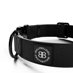 Біотановий бойовий нашийник для собак BullyBillows Billowthane Combat Collar 4 cm M: 40 мм, ОШ 35-54 см Чорний