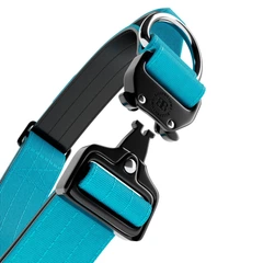 Тактичний нашийник з ручкою для собак BullyBillows Combat Collar Handle 4 cm L: 40 мм, ОШ 48-66 см Блакитний