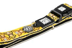 Max & Molly Urban Pets Нашийник для собак Max & Molly Smart ID Collar Monkey Maniac з принтом Мавпочки, XS