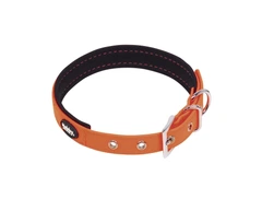 Водонепроникний нашийник для собак з антибактеріальною підкладкою Cover Collar Nobby S-M: 20 мм, ОШ 35-45 см Помаранчевий
