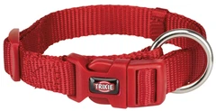 Нашийник для собак із обхватом 30-45 см нейлон Trixie Premium S-M червоний
