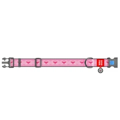 Collar Нашийник для собак нейлоновий WAUDOG Nylon з QR паспортом, малюнок "Диво-жінка 1", пластиковий фастекс, XXL, Ш 35 мм, Дов 46-70 см