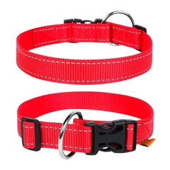 Collar Нашийник "Dog Extreme" з нейлону регульований (ширина 20мм, довжина 25-40 см) червоний