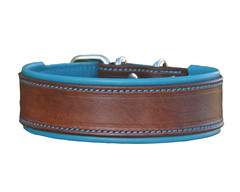 Нашийник для собаки шкіряний Lockdog, Д 41-51 см, Ш 4 см (ld127_L)