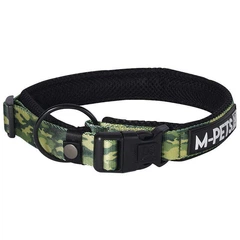 M Pets M-Pets Hiking Soft Camouflage Dog Collar - Нашийник з принтом камуфляж для маленьких, середніх і великих порід собак M/40-50 см (6953182739395)