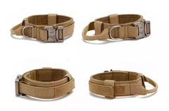 Тактичний нашийник Primo DOG для собак, розмір XL (53-63 см) — Khaki Primo DOG-KHK (XL) хакі