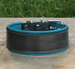 Нашийник з натуральної шкіри Lockdog L(45-55 см) 000240012