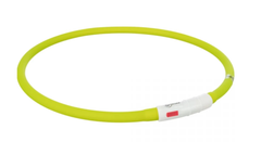 Нашийник для собак Trixie XS-XL світиться зелений 1х70 см TX-12648