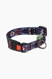 Ошейник Hi Dog Aztec purplee 35-45х2.5 см Різнокольоровий (2100102233011)