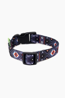 Ошейник Hi Dog Aztec purplee 35-45х2.5 см Різнокольоровий (2100102233011)