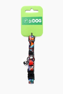 Ошейник Hi Dog USA 18-28х1 см Різнокольоровий (2100102276018)