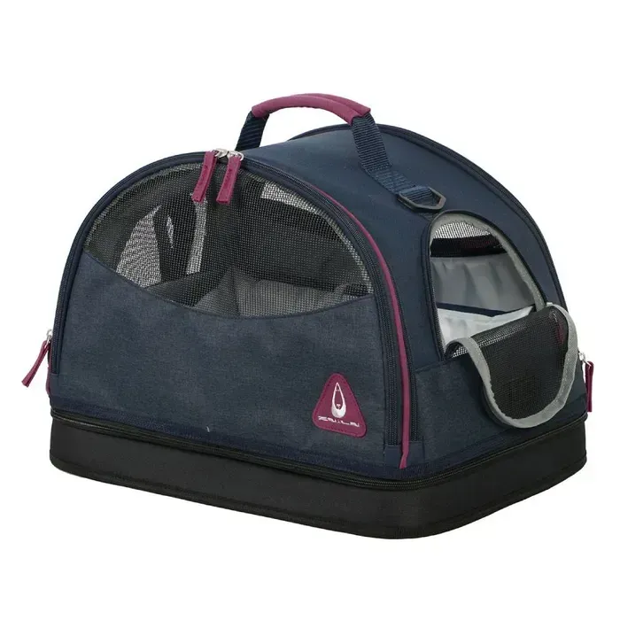 Сумка-переноска для собак Pet Fun Maluku M 44х31х31 см - синій