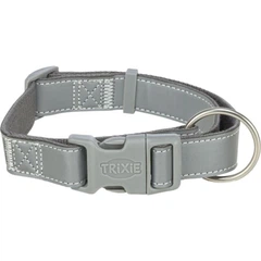 Нашийник для собак Trixie Premium Reflect світловідбиваючий графітовий розмір L-XL 42-65 см (MLZ12006)