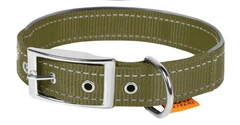 Collar Нашийник Dog Extreme нейлоновий регульований ш 20мм, дл 25-40см хакі