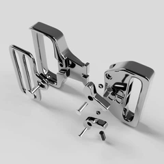 Тактичний широкий полегшений нашийник із ручкою для собак BullyBillows Lighter Combat Collar Handle 5 cm L: 50 мм, ОШ 45-66 см Чорний