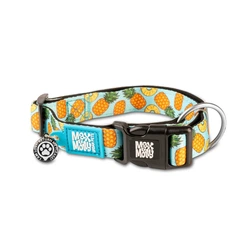 Max & Molly Urban Pets Нашийник для собак Max & Molly Smart ID Collar Sweet Pineapple з принтом Солодкий ананас, S